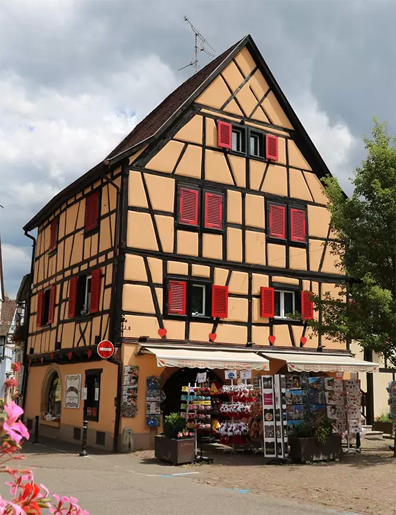 Location gites Eguisheim - Photo de la maison alsacienne